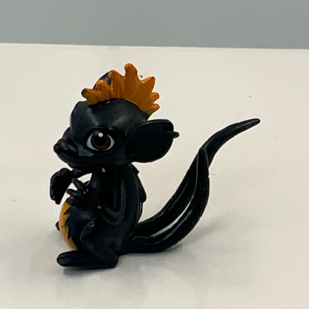 Monster High Perseus Pet Rat Figure First Wave Deuce Gorgon Black Orange Mohawk